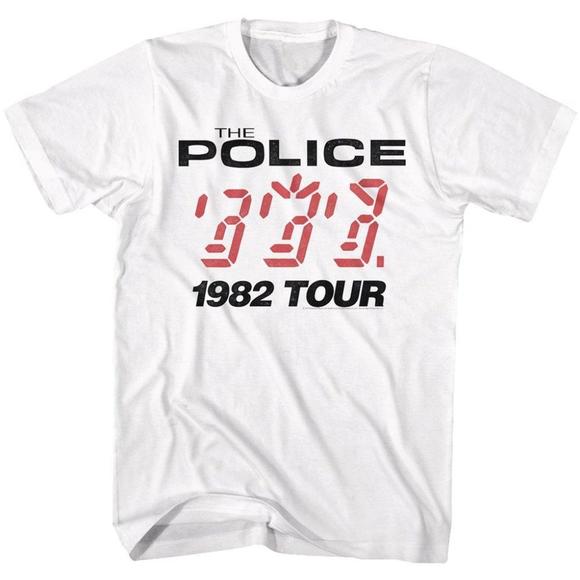 The Police 1982 Tour Unisex T-shirt Gift For Fan - Picture 1 of 4